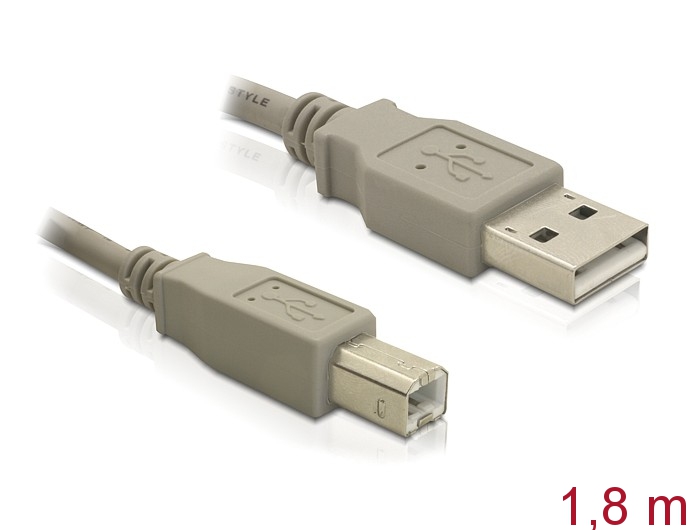 Onschuld comfortabel Zilver Kabel DELOCK, USB 2.0, USB-A (M) na - 201.200.061 - Links