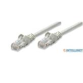 Kabel Intellinet, patch CAT6, U/UTP, sivi, 0.5m