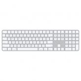 Tipkovnica Apple Magic Keyboard (2021) with Touch ID and Numeric Keypad, HR znakovi, Bluetooth, bijela, mk2c3cr/a
