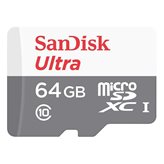 Memorijska kartica SANDISK, Micro SDXC Ultra, 64GB, SDSQUNR-064G-GN3MN, 100MB/s