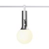 Prijenosna LED svjetiljka LEXON Bolla+, srebrna