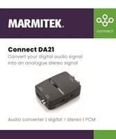 Pretvarač MARMITEK Connect DA21, DAC, digitalni audio TOSLINK/Coaxial na RCA analogni