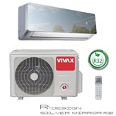 Klima uređaj VIVAX ACP-12CH35AERI+ R32 SILVER MIRROR, Inverter, 3,52/3,81 kW, energetski razred A++/A+, silver mirror