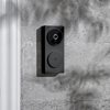 Pametno bežično zvono AQARA Smart Video Doorbell G4, 1080p, AI detekcija lica, crno