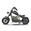 Dječji električni moped HYPER GOGO Cruiser 12 Plus, autonomija do 12km, brzina do 16km/h, BT zvučnik, RGB rasvjeta, crni