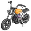 Dječji električni moped HYPER GOGO Pioneer 12 Plus, autonomija do 12km, brzina do 15km/h, BT zvučnik, RGB rasvjeta, narančasti