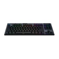 Tipkovnica LOGITECH Gaming G915 X TKL Clicky, RGB, mehanička, US Layout, USB, crna