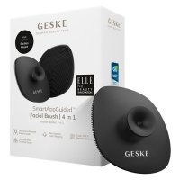 Četka za lice GESKE Facial Brush, 4u1, s držačem, siva