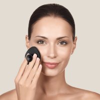 Četka za lice GESKE Facial Brush, 4u1, s držačem, siva