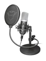 Mikrofon TRUST GXT 252 Emita, streaming, stolni, crni