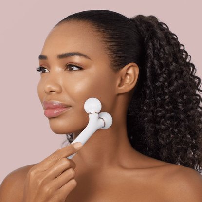 Uređaj za njegu lica GESKE Sonic Facial Roller, 4u1, starlight