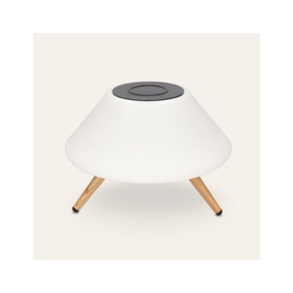 Stolna svjetiljka KSIX Omni lamp, 10W bežični punjač, zvučnik 5W, daljinski upravljač