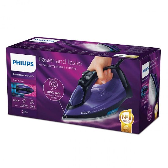 Glačalo PHILIPS GC3925/30, 2500W, ljubičasto/crno