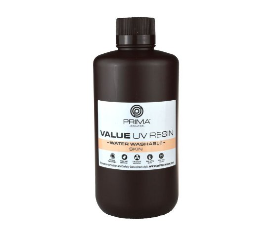 Smola za 3D printer PRIMA CREATOR Water Washable UV Resin, 500ml, boja kože