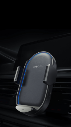 Auto punjač XIAOMI Mi 50W Wireless Car Charger, bežični, USB-C, crni