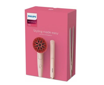 Set za oblikovanje kose PHILIPS BHP398/00, 1600 W, sklopiva drška, putni
