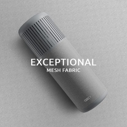 Zvučnik HIFUTURE Wedge, BT, LED svijetlo, srebrni