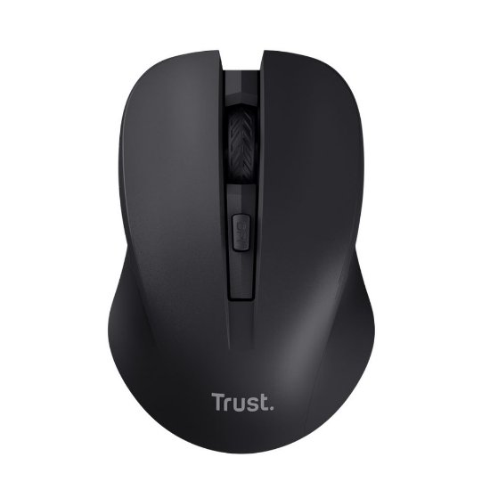 Miš TRUST Mydo Silent, optički, bežični, 1800dpi, crni