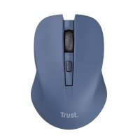 Miš TRUST Mydo Silent, optički, bežični, 1800dpi, plavi