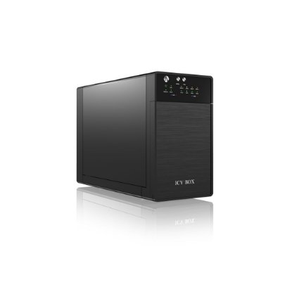 Eksterno kućište ICY BOX IB-RD3620SU3, 2x 3.5", RAID, SATA I II III, USB 3.0, eSATA, crno