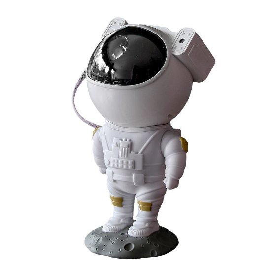 Laserski projektor MIKAMAX Astronaut Star Projector, 8 vrsta projekcija, daljinski upravljač