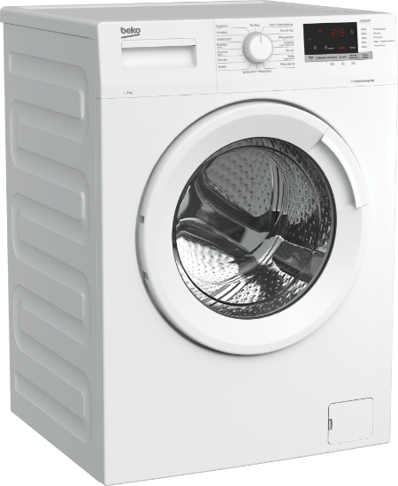 Perilica rublja BEKO WML81633NP1, 8 kg, 1600 o/min, energetski razred C, bijela
