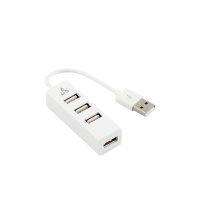 USB HUB SBOX H-204W, 4-portni USB 2.0, bijeli