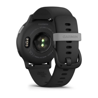 Pametni sat GARMIN Vivoactive 5, senzor otkucaja, GPS, crni/crni remen