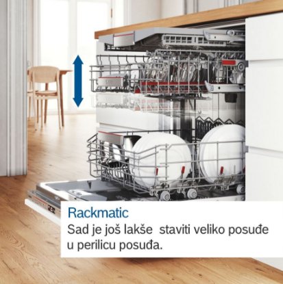 Ugradbena perilica posuđa BOSCH SGV4HAX40E, 60 cm, 13 kompleta, energetski razred D