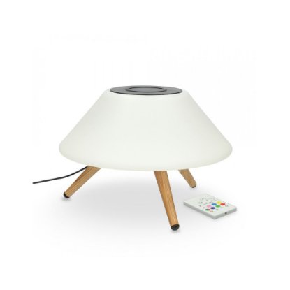 Stolna svjetiljka KSIX Omni lamp, 10W bežični punjač, zvučnik 5W, daljinski upravljač