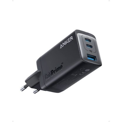 Kućni punjač ANKER 735 GaN III Prime, 65W, 2xUSB-C, USB-A, crni