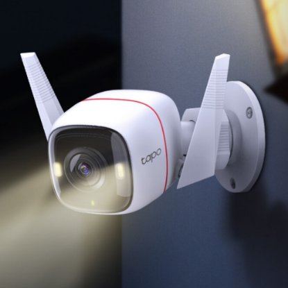 Mrežna nadzorna kamera TP-LINK Tapo C320WS, 2K, vanjska, WiFi, senzor pokreta, noćno snimanje