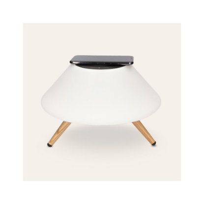 Stolna svjetiljka KSIX Omni lamp, 10W bežični punjač, zvučnik 5W, daljinski upravljač