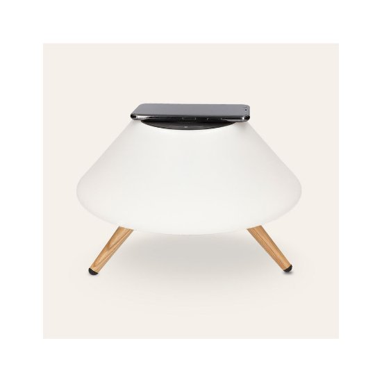 Stolna svjetiljka KSIX Omni lamp, 10W bežični punjač, zvučnik 5W, daljinski upravljač