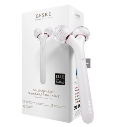 Uređaj za njegu lica GESKE Sonic Facial Roller, 4u1, starlight
