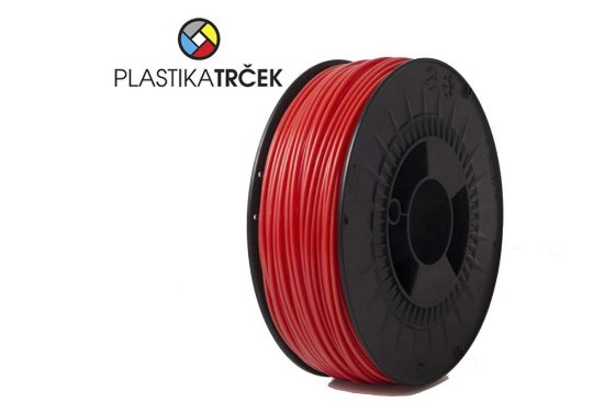 Filament za 3D printer PLASTIKA TRČEK, PLA – 1kg, Crveni