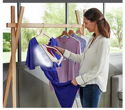 Parna postaja TEFAL GV9711E0, 7,5 bara, 590 g/min, ružičasto-bijela