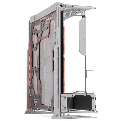 Kućište SINGULARITY COMPUTERS Spectre 3.0, E-ATX, prozor, kaljeno staklo, srebrno, bez napajanja