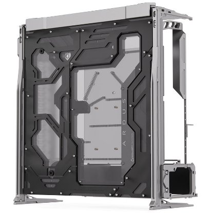 Kućište SINGULARITY COMPUTERS Spectre 3.0, E-ATX, prozor, kaljeno staklo, srebrno, bez napajanja