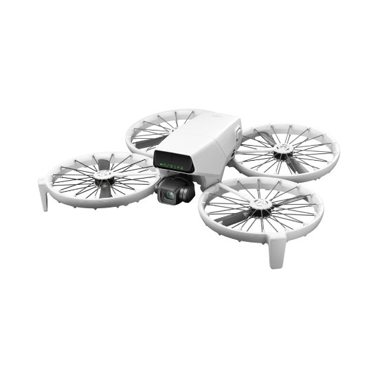 Dron DJI Flip, 4K UHD kamera, 3-axis gimbal, vrijeme leta do 31min, upravljanje daljinskim upravljačem, sivi