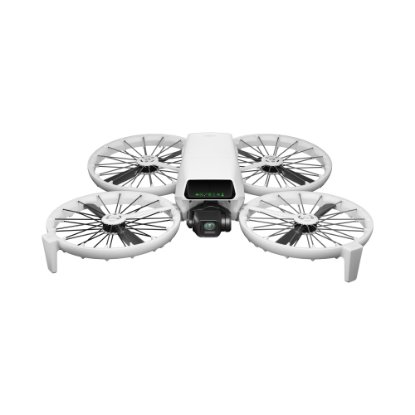 Dron DJI Flip, 4K UHD kamera, 3-axis gimbal, vrijeme leta do 31min, upravljanje daljinskim upravljačem, sivi