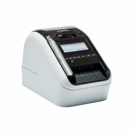 Pisač za naljepnice BROTHER QL-820NWB, crni i crveni ispis, LCD, WIFI, USB, bijeli
