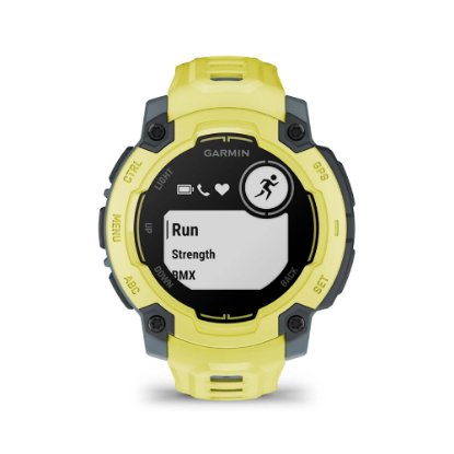 Pametni sat GARMIN Instinct E 45mm, GPS, HR, pametne obavijesti, žuto-zeleni