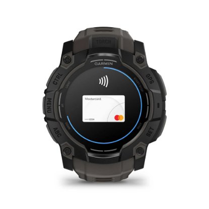 Pametni sat GARMIN Instinct 3 Amoled 50mm, GPS, HR, pametne obavijesti, crni