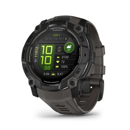 Pametni sat GARMIN Instinct 3 Amoled 50mm, GPS, HR, pametne obavijesti, crni