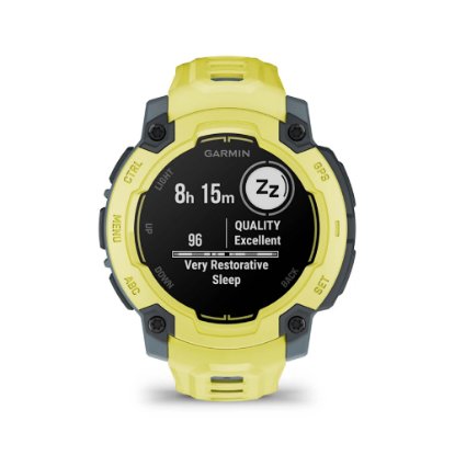 Pametni sat GARMIN Instinct E 45mm, GPS, HR, pametne obavijesti, žuto-zeleni