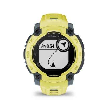 Pametni sat GARMIN Instinct E 45mm, GPS, HR, pametne obavijesti, žuto-zeleni