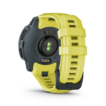Pametni sat GARMIN Instinct E 45mm, GPS, HR, pametne obavijesti, žuto-zeleni