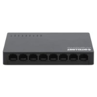 Slika Switch INTELLINET 561754, 10/100/1000 Mbps, 8-port, plastično kućište, kabel Cat6 1m