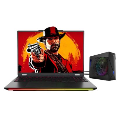 Slika Laptop DREAM MACHINES RT5080-16EU21 / Ryzen 9 9955HX, 32GB, 1TB SSD, nVidia GeForce RTX 5080, 16" WQXGA 300Hz IPS, bez OS, crni